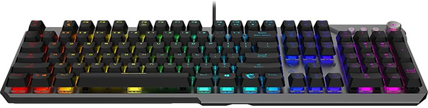 Фото - Клавіатура дротова ігрова MSI STRIKE 600 SILENT UA (S11-04UA225-CLA)