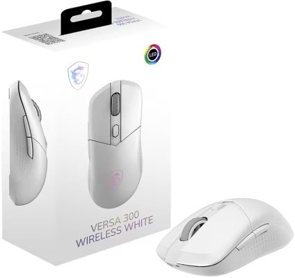 Фото - Миша бездротова ігрова MSI VERSA 300 W White (S12-4301440-CLA)