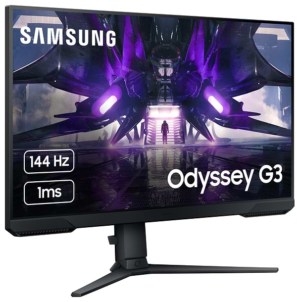 Фото - Монітор ігровий Samsung Odyssey G3 (LS24AG300NIXCI)