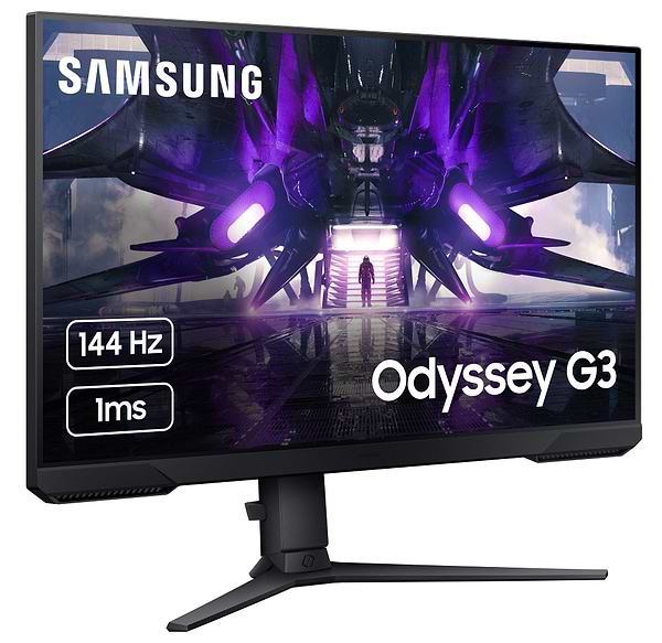 Фото - Монітор ігровий Samsung Odyssey G3 (LS27AG300NIXCI)