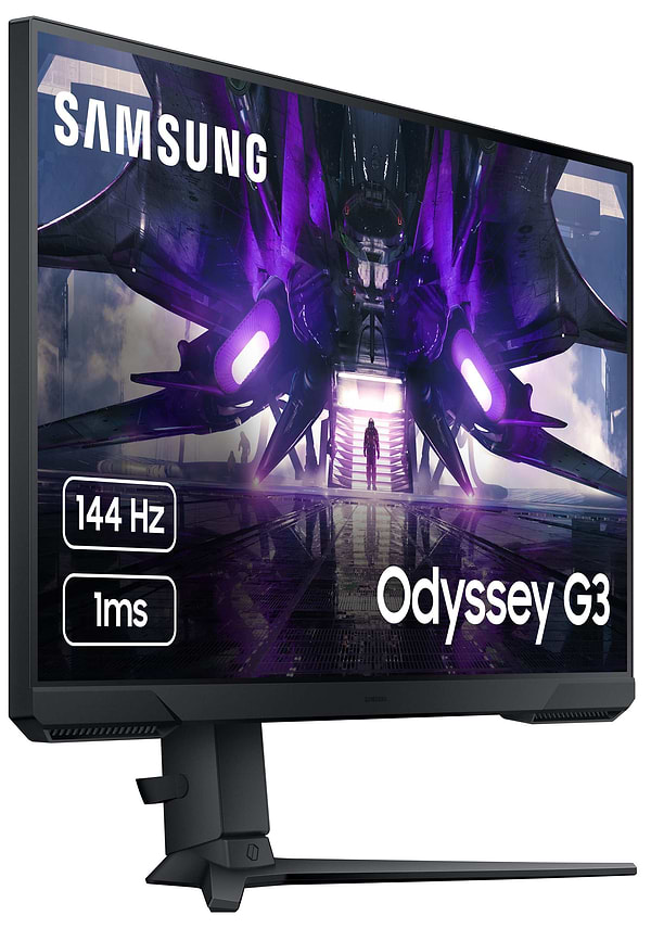Фото - Монітор ігровий Samsung Odyssey G3 (LS24AG300NIXCI)