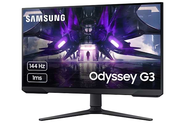 Фото - Монітор ігровий Samsung Odyssey G3 (LS24AG300NIXCI)