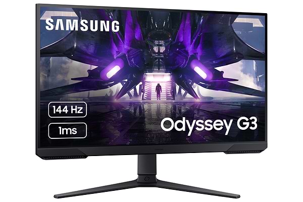 Фото - Монітор ігровий Samsung Odyssey G3 (LS24AG300NIXCI)