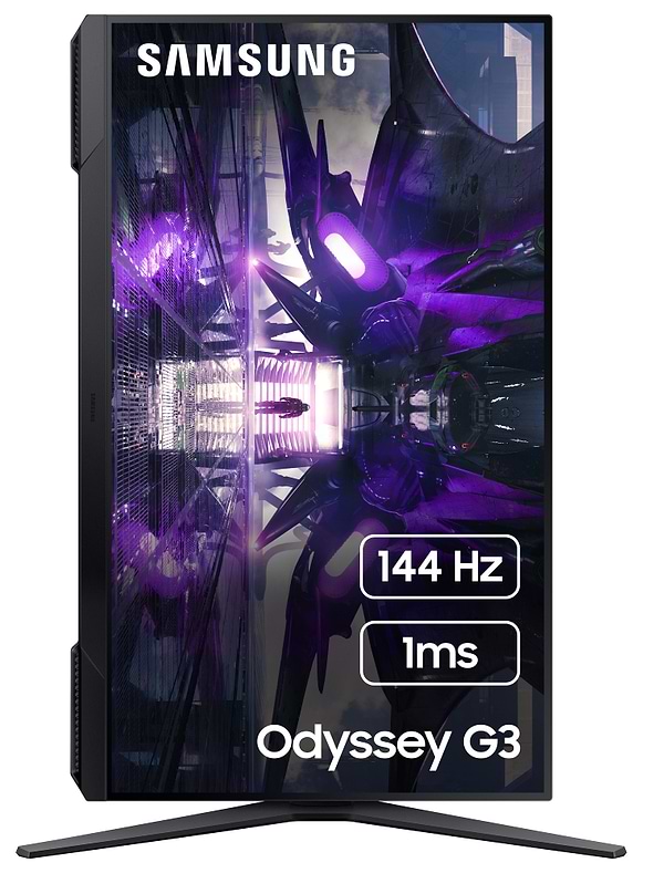 Фото - Монітор ігровий Samsung Odyssey G3 (LS27AG300NIXCI)