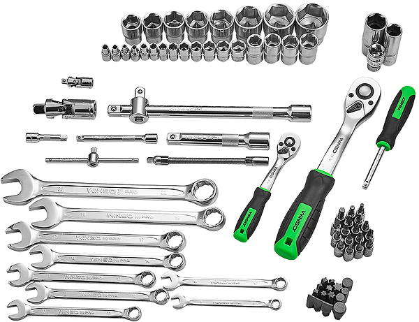 Фото - Набор инструментов Winso в кейсе Pro 82 шт. (924082)