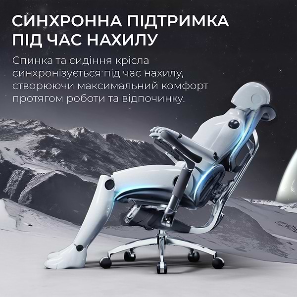 Фото - Кресло офисное Sihoo DORO S300 Mesh Dark Grey (S300-M201)