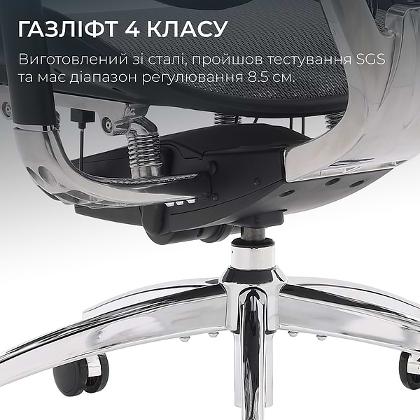 Фото - Кресло офисное Sihoo DORO S300 Mesh Dark Grey (S300-M201)