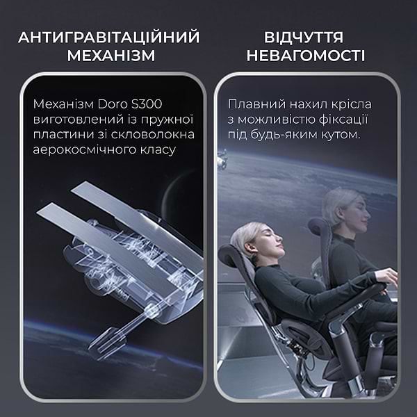 Фото - Кресло офисное Sihoo DORO S300 Mesh Dark Grey (S300-M201)