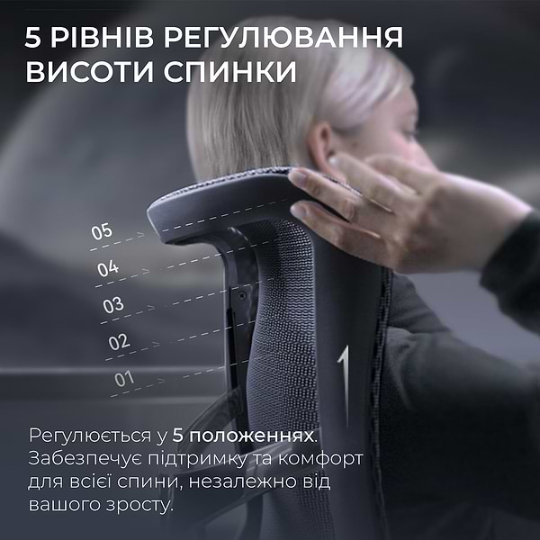 Фото - Кресло офисное Sihoo DORO S300 Mesh Dark Grey (S300-M201)