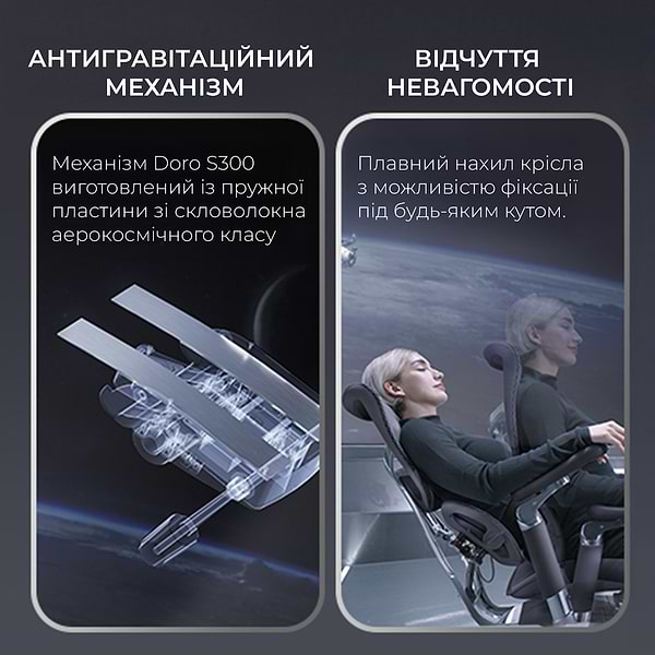 Фото - Кресло офисное Sihoo DORO S300 Mesh Light Grey (S300-M202)