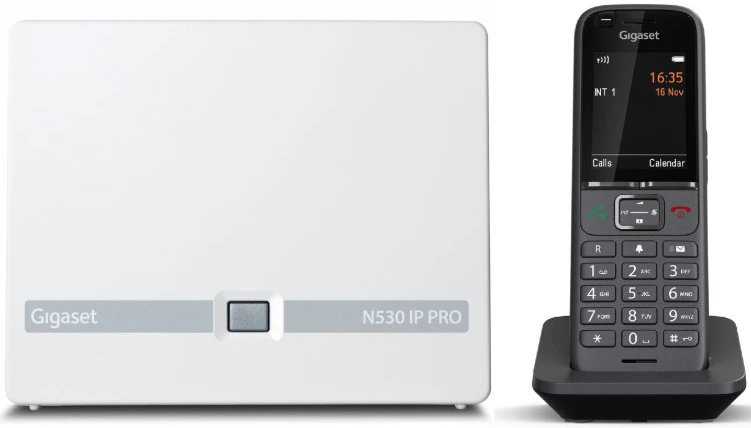 IP-телефон Gigaset N530 IP PRO + S700H IM DARK TITANIUM (S30852-H3216-R102)