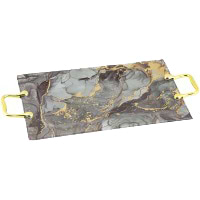 Блюдо Viva MARBLE ROCK 35х22.5 см (S3235-CC105)