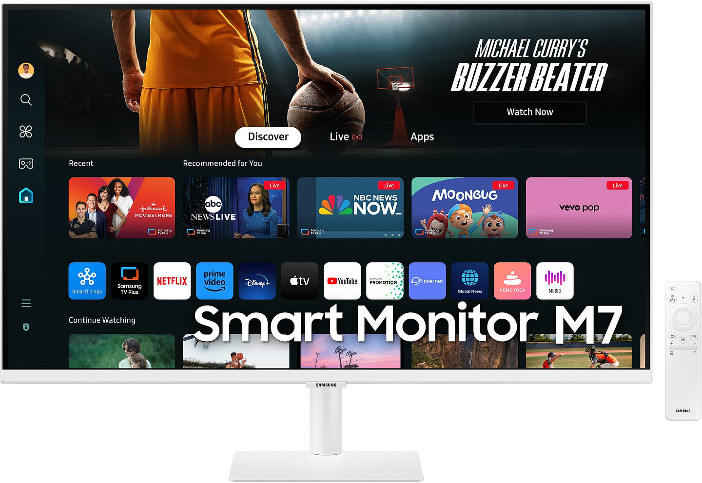 Монитор Samsung Smart M7 M70D UHD (LS32DM703UIXUA) - Фото 1
