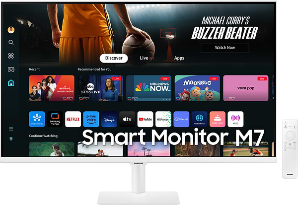 Фото - Монитор Samsung Smart M7 M70D UHD (LS32DM703UIXUA)