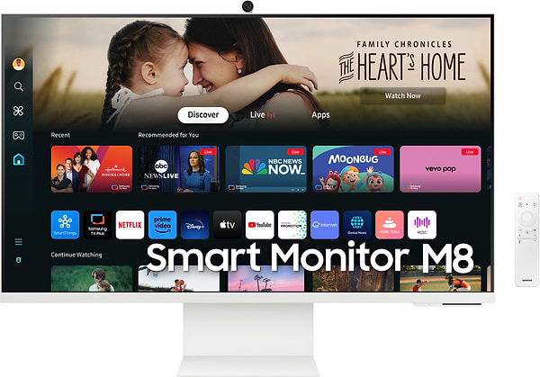 Фото - Монитор Samsung Smart M8 M80D UHD (LS32DM801UIXUA)