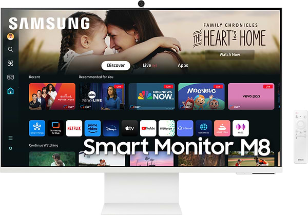 Фото - Монитор Samsung Smart M8 M80D UHD (LS32DM801UIXUA)