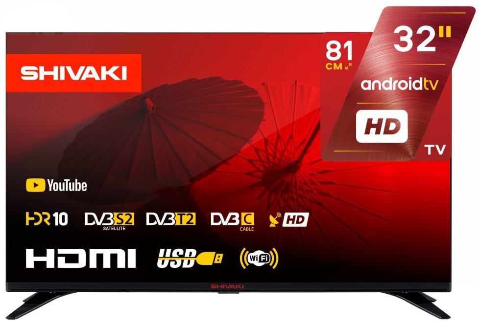 Телевізор Shivaki S32MH4300 Black