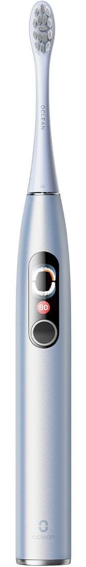 Фото - Зубна щітка електрична Oclean X Pro Digital Set Electric Toothbrush Glamour Silver (6970810552584)