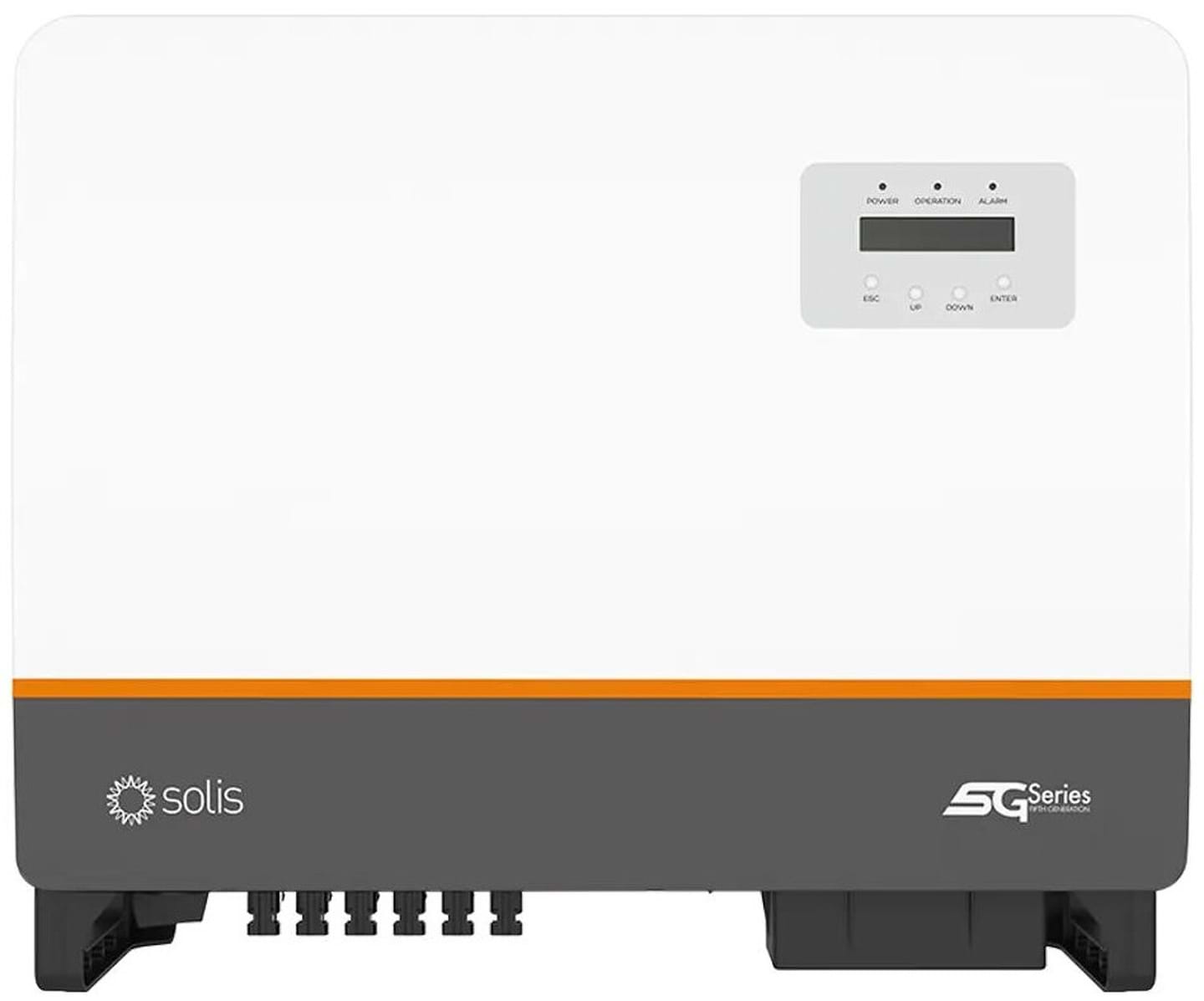 Инвертор гибридный солнечный Solis S5-GC30K (3ф, 30кВт, 220V)