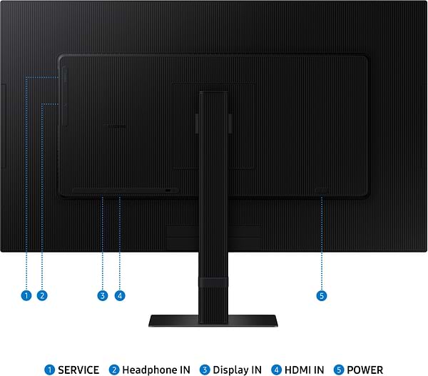 Фото - Монітор Samsung ViewFinity S7 S70D UHD (LS27D700EAIXCI)