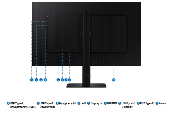 Фото - Монитор Samsung ViewFinity S8 S80UD UHD (LS27D804UAIXCI)