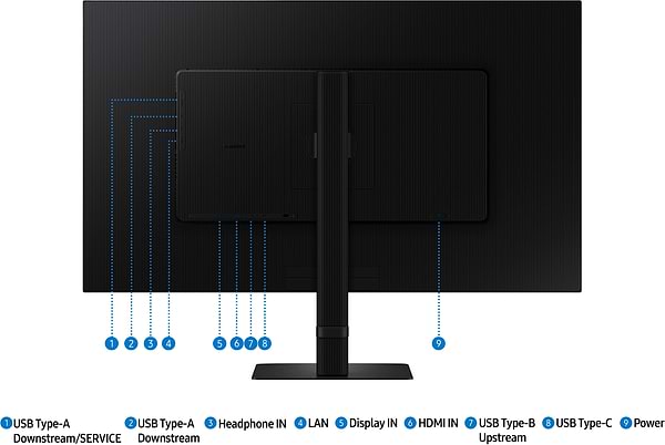 Фото - Монитор Samsung ViewFinity S8 S80UD UHD (LS32D804UAIXCI)