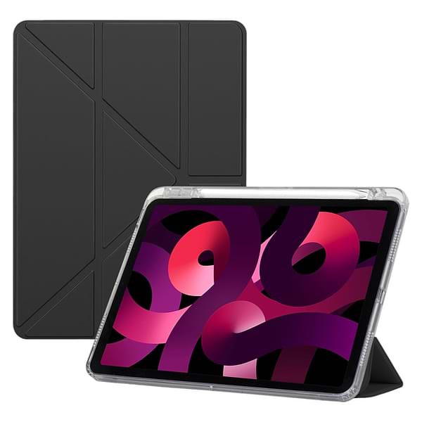 Фото - Чехол для планшета BeCover Ultra Slim Origami Transparent for Apple iPad Air (4/5) 2020/2022 10.9"" Black (711102)"