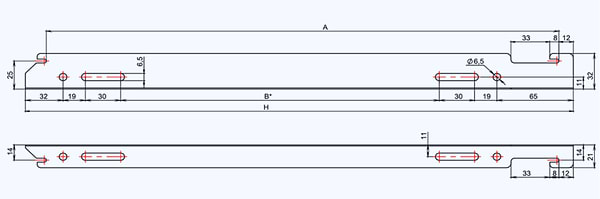 Фото - Радіатор опалення RENS 22 тип 500х700 бок.підключення