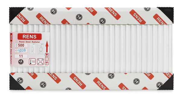 Фото - Радиатор отопления RENS 22 тип 500х1000 бок. подключение
