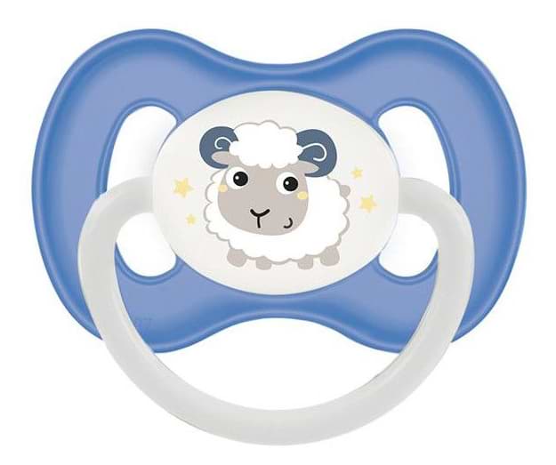 Симметричная пустышка Canpol babies 6-18 м-цев Bunny & Company синяя (23/269_blu)