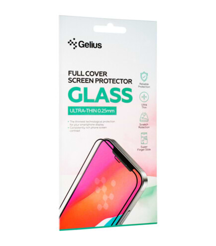 Фото - Захисне скло для смартфону Gelius Full Cover Ultra-Thin 0.25mm for Samsung A725 (A72) Black (89788)