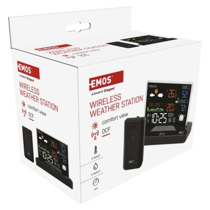 Фото - Метеостанция EMOS Беспроводная цифровая E8620