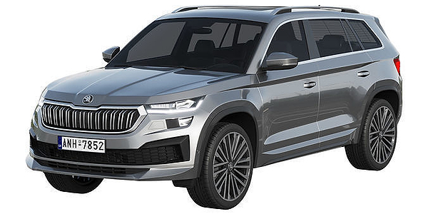 Фото - Коврики из экокожи в салон авто передние EVAtech для Kodiaq Restyling 5 seats Skoda 2021-2024 1 поколение SUV EU (SK43100AG2AV4BBLB)