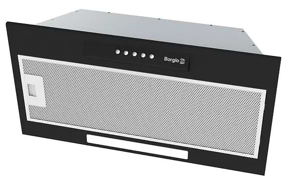 Фото - Вытяжка встраиваемая Borgio Slim-Box 52 Black Eco