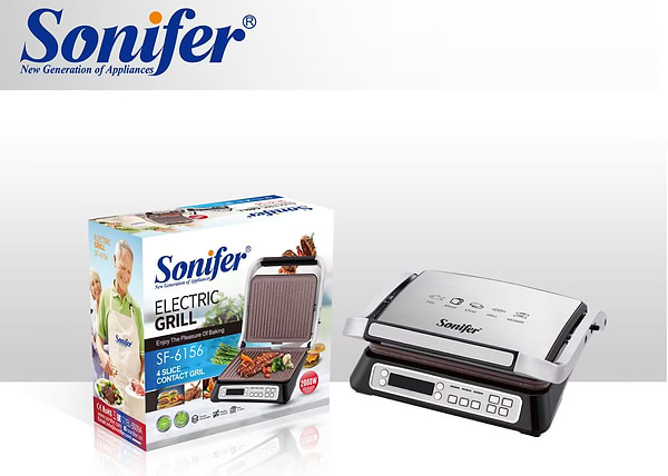 Фото - Гриль-барбекю электрический Sonifer SF-6156