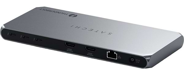 Фото - Хаб USB Satechi Thunderbolt 4 Docking Station DisplayLink Space Gray (ST-DT4MDM-EU)