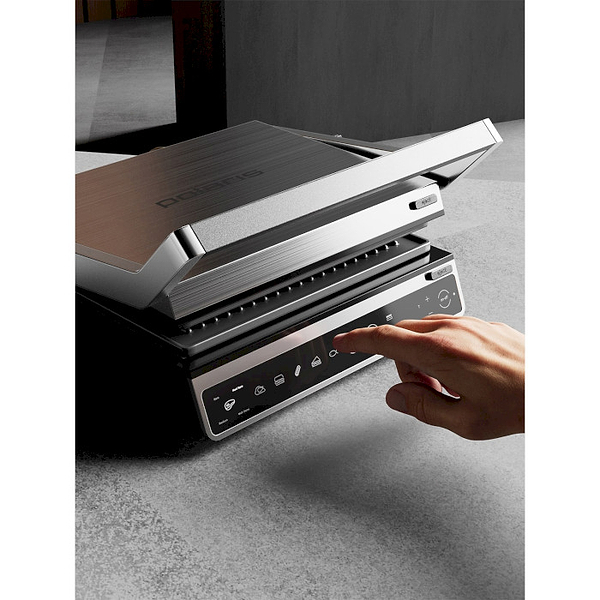 Фото - Гриль-барбекю электрический Polaris PGP 7002 Optimal Temp Silver