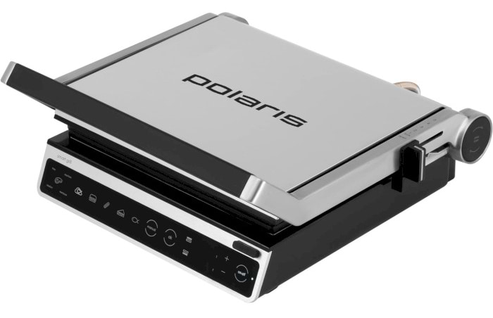 Купить Гриль-барбекю электрический Polaris PGP 7002 Optimal Temp Silver - Фото 1 Гриль-барбекю электрический Polaris PGP 7002 Optimal Temp Silver - Фото 1