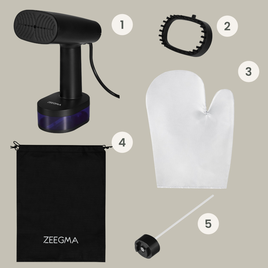 Фото - Вертикальний відпарювач ручний Zeegma STEAMEE