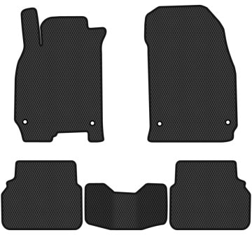 Фото - EVA килимки в салон авто EVAtech для 9-3 (YS3F) Restyling AT (glass breaker cutout) Saab 2007-2013 2 покоління Sedan EU SA12507C5AV4RBB