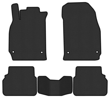 EVA килимки в салон авто EVAtech для 9-3 (YS3F) Restyling MT Saab 2007-2013 2 покоління Sedan EU SA12509C5AV4RBB