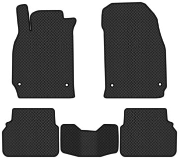 EVA килимки в салон авто EVAtech для 9-3 (YS3F) Restyling AT Saab 2007-2013 2 покоління Sedan EU SA12510C5AV4RBB