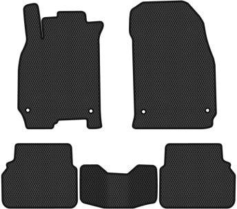 EVA коврики в салон авто EVAtech для 9-3 (YS3F) Restyling MT (glass breaker cutout) Saab 2007-2013 2 поколение Combi EU SA12737C5AV4RBB