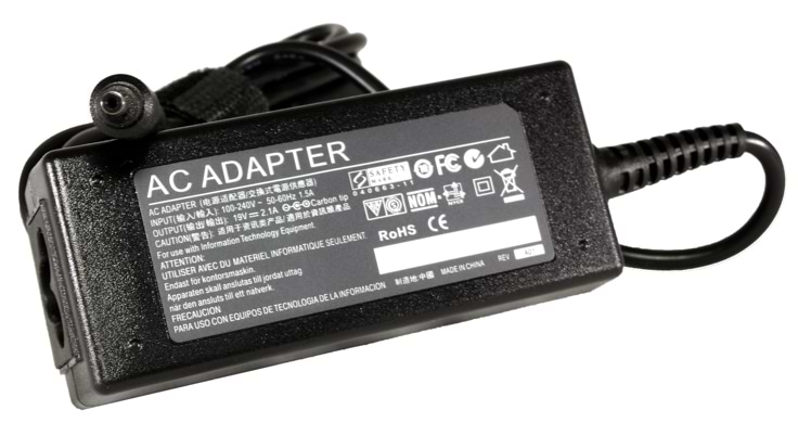Зарядное устройство для ноутбука PowerPlant Samsung 220V 19V 40W 2.1A (SA40F3010) - Фото 1