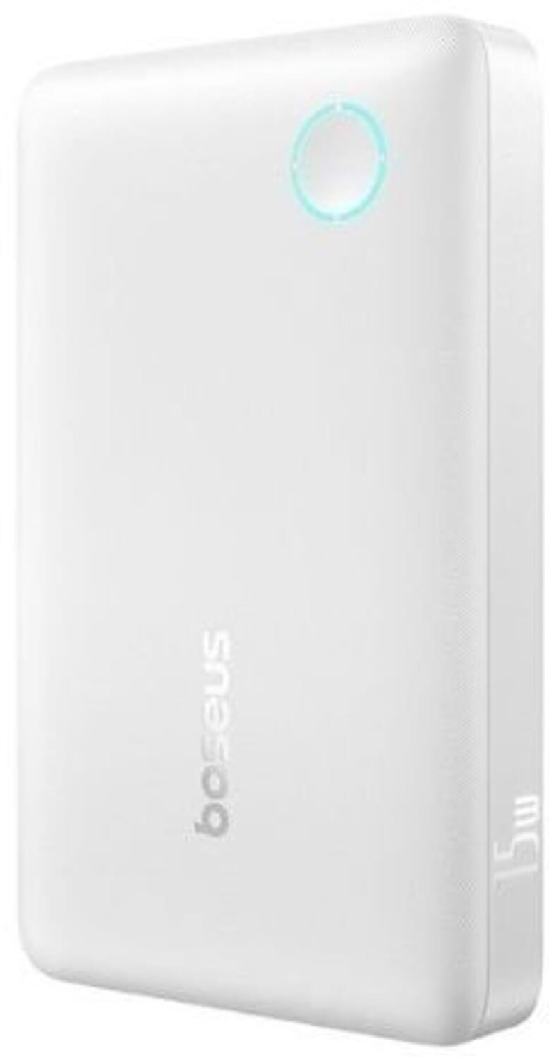 Фото - Батарея мобильная Baseus 10000mAh 15W White (P1008210C213-00)