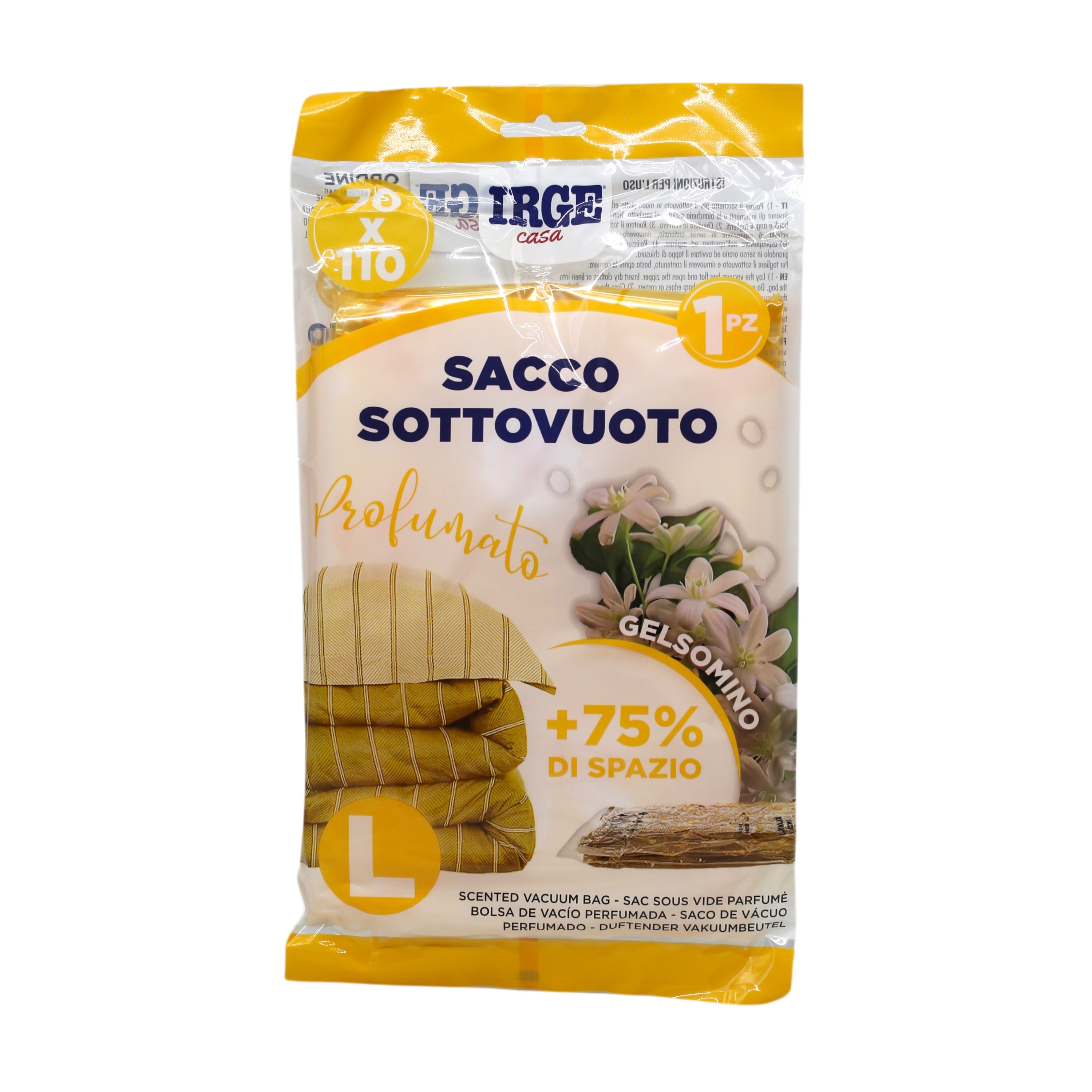 Вакуумний пакет для речей IRGE Жасмин 70х110 см (SAC3553A)