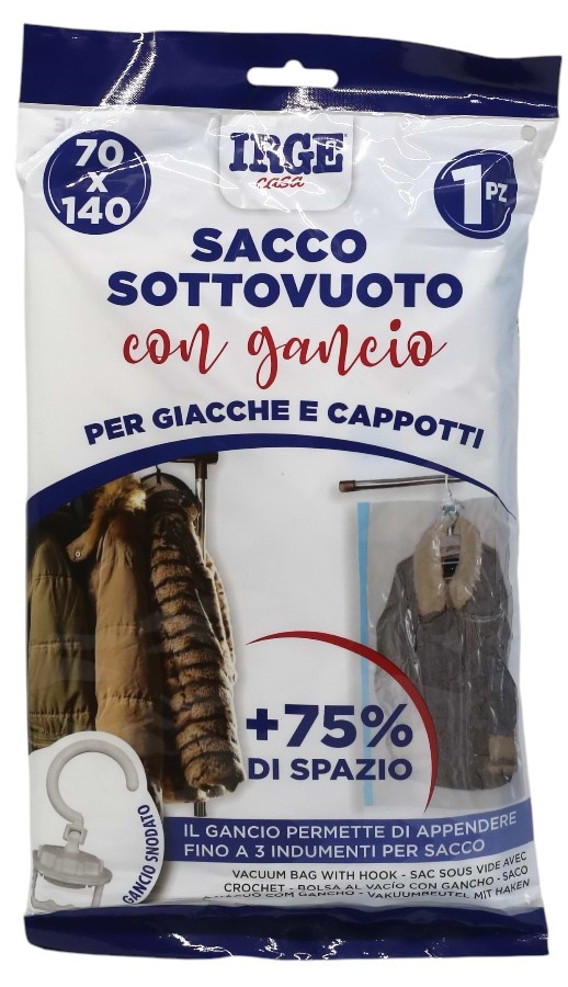 Фото - Вакуумний пакет для речей IRGE 70х140 см (SAC6856A)