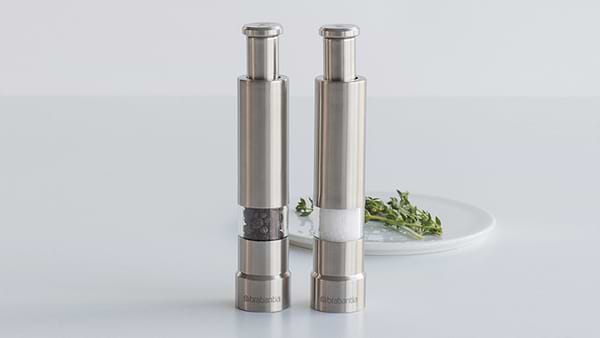 Фото - Млинок для спецій Brabantia набір для солі і перцю, 2 пр 611407