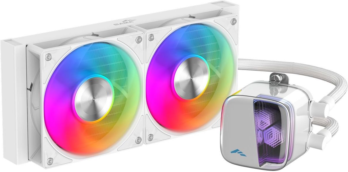Водяна система охолодження SAMA L70 240 (L70-WHWAYX02-G) White