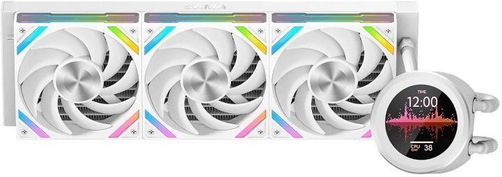 Водяна система охолодження SAMA Q60 360 (Q60-WHWANNO3-G) White
